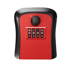 Ngoài trời không thấm nước 4-chữ số kết hợp <span class=keywords><strong>LockBox</strong></span> treo tường Key an toàn và hider thời tiết Key khóa xi lanh - Product Image 2