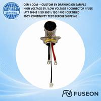 Kabel Interlock Tegangan Tinggi HVIL Kustom dengan Perakitan Kabel Terproteksi 600V untuk Sistem Keamanan EV OEM/ODM