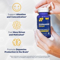 Complément alimentaire multivitaminé pour la santé du cerveau des adultes, haute absorption, liposomal, pour améliorer la concentration et la mémoire