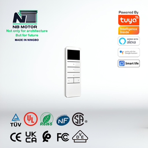 NB <span class=keywords><strong>Motor</strong></span> Tubular WiFi 45mm dapat disesuaikan untuk pintu rana Roller bermotor dan jendela gaya desain Modern untuk Hotel - Product Image 4