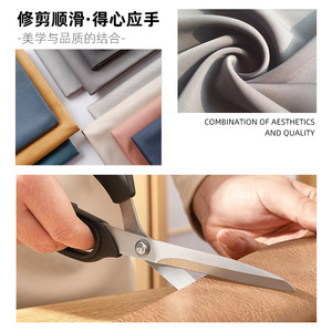 Pinheng Tailor Scissors Stainless Steel 80mm Soft Handle <b>Sewing</b> Fabric Cutting - Product Image 3