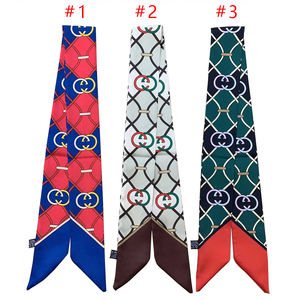 2023 Multiguna Satin Pergelangan Tangan/Kepala/Rambut Syal Sutra Hiasan Kepala Tas Tangan Wraps Rambut Kepar Syal Leher Magnetik Syal untuk Pria & Wanita - Product Image 5