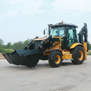 Mini-chargeuse-pelleteuse mobile 4x4 à quatre roues motrices, 2500 kg, petite chargeuse-pelleteuse, modèle crabe, vente chaude - Product Image 5