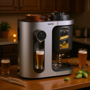 Máquina de elaboración de cerveza eléctrica Vevor de 3.43 galones, todo en uno, de acero inoxidable, automática, para kits de elaboración casera. - Product Image 2