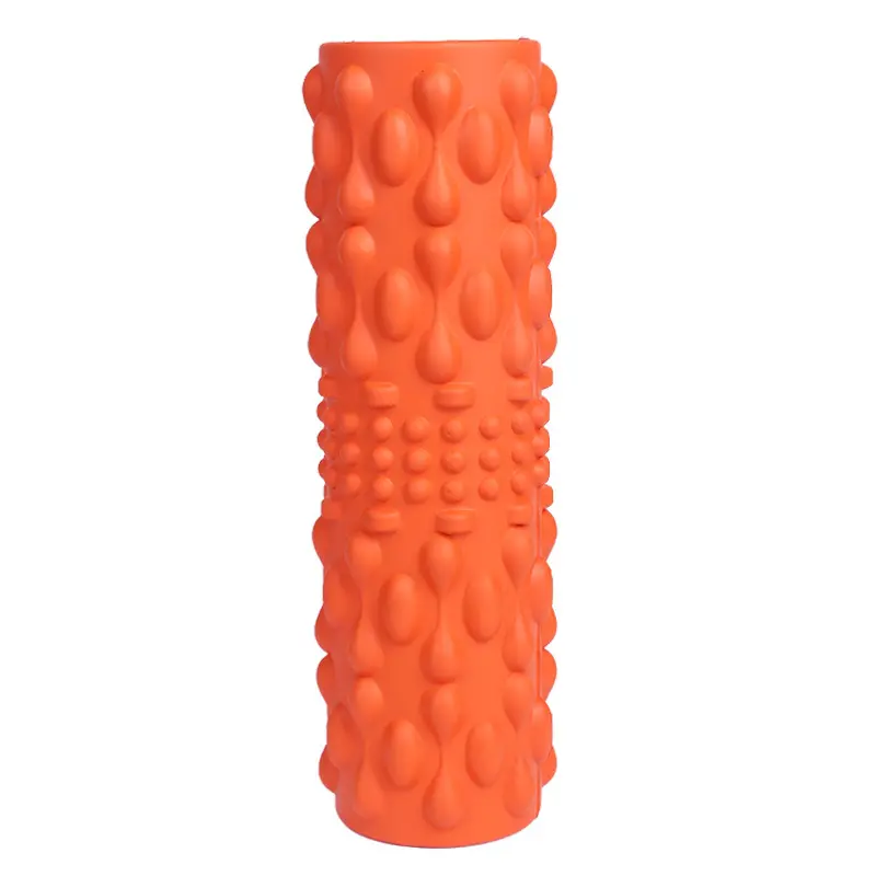 Silicone Rechargeable 4 Speed Yoga Fitness Ball Body Massage Electrical Vibration massager Foam Roller