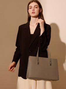 Borsa Tote da Donna <span class=keywords><strong>Yan</strong></span> in Vera Pelle Stampata di Lusso con Chiusura a Cerniera, Grande Capacità, Fodera in Poliestere, Stile Retrò Europeo - Product Image 6