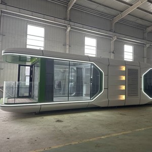 中国畅销现代钢结构便携式移动智能预制太空舱房 - Product Image 5