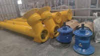 Convoyeur à vis pour ciment LSY273 avec moteur pour centrale à béton et silo à ciment, haute efficacité, 380V, capacité 40-50t