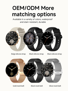 Montre connectée T93 Fashion avec écran AMOLED, boîtier en acier inoxydable or rose, appels Bluetooth, plus de 100 modes sportifs, suivi de la santé et du fitness - Product Image 6