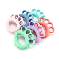 Anillo de Ejercicio para Dedos de TPR, Fortalecedor de Manos Multicolor, Herramienta de Rehabilitación y Masaje Muscular, Venta al Por Mayor