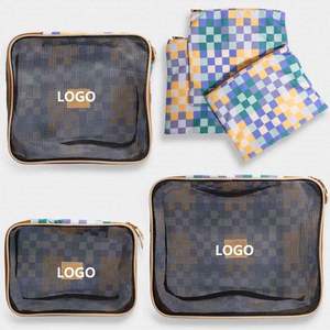 Custom Design Luggage Organizer <b>Bags</b> Set <b>Compression</b> Packing Cubes for Travel - Product Image 4