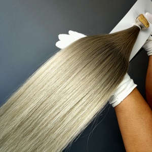 ผมต่อแบบเทป ยี่ห้อ Luxury European Remy แท้ 100% เกรดเวอร์จิ้น  แบบ Double Drawn เนื้อผมนุ่มสลวย ตรงธรรมชาติ  แบบลอนตรง - Product Image 1