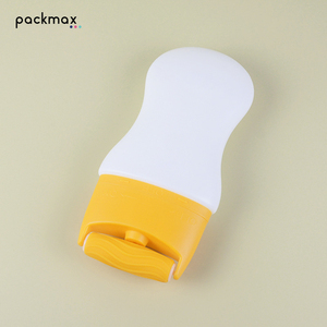 Bouteille de massage à rouleau en silicone texturé 100 ml – Emballage vide en PE pour gel musculaire et lotion corporelle, Contenant cosmétique - Product Image 3