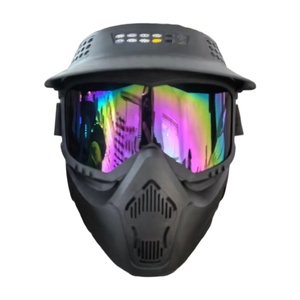 Máscara de Soldadura Eléctrica, Equipo de Protección Laboral para <span class=keywords><strong>Soldador</strong></span>, Nueva Máscara <span class=keywords><strong>Tipo</strong></span> Harley Colorida - Product Image 4