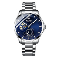 Montre mécanique de luxe pour homme, modèle 2026, en forme de barillet, lumineuse, avec cadran ajouré 11-03 et chronographe – Nouveauté promotionnelle
