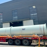 Séchoir à tambour unique, machine de séchage industrielle à économie d'énergie, équipement de traitement du calcaire, de l'argile et du gypse