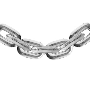 1 pezzo oro argento catena palloncino nuovo anno festa di nozze decorazione di compleanno forniture di <span class=keywords><strong>ferro</strong></span> catena di alluminio palloncino - Product Image 5