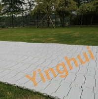 Tapis en herbe T-02 léger, enroulable, emboîtable, résistant aux UV, pour événements extérieurs, allée temporaire, festival