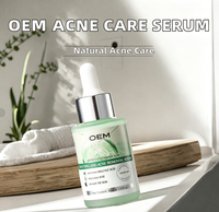 %2 Salisilik Asit Bitkisel Yatıştırıcı Akne Giderici Serum Sıvı 30ml Yeni OEM Gözenekleri Koyu Lekeleri Giderici Parlatıcı