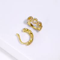 Clip d'oreille en métal, Clip d'oreille, boucles d'oreilles, manchettes délicates, faux Piercing, boucles d'oreilles pour femmes, bijoux tendance, cadeau 2023