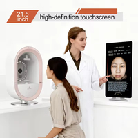 Analyseur de peau du visage 3D, appareil de test, grand capteur, caméra 4k, écran tactile diagnostique, portable, connecté au wifi, pour la beauté
