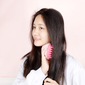 แปรงนวดหนังศีรษะว่านเม่ย แปรงนวดเส้นลมปราณ หัวพลาสติก สำหรับทุกคน - Product Image 2