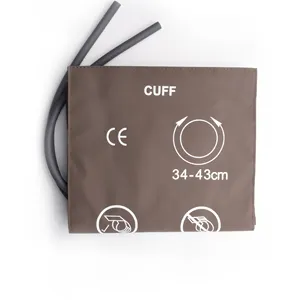 High quality Large Adult BP Cuff PU Double Tube NIBP cuff with blood pressure cuff bag 34-43cm