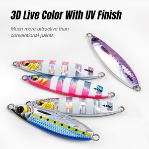 Jigging <span class=keywords><strong>Pro</strong></span> 20g 30g 40g 60g Shore Casting Jigging Leurre Maquereau Bar Jigbait Métal Poisson Leurres Lent Pitch Jig Pour L'eau Salée - Product Image 2