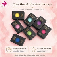 OEM Maßgefertigter Make-up-Schwamm Kosmetik-Foundation-Applikator Weicher Schönheits-Schwamm Blender mit Box