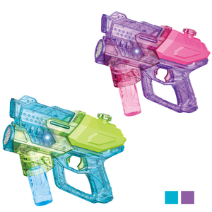 Pistola de <span class=keywords><strong>Burbujas</strong></span> 2 en 1 Transparente, Pistola de <span class=keywords><strong>Burbujas</strong></span> Eléctrica y Pistola de Agua para Niños, Juguete para Hacer <span class=keywords><strong>Burbujas</strong></span> y Disparar Agua para el Verano - Product Image 5