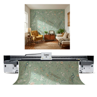 Impresora de Inyección de Tinta Híbrida UV Locor de 3.2m y 5.5m con Cabezal Ricoh G6 para Películas Flexibles, Impresora Híbrida Konica 1024 Rioch G6 de 6.2m