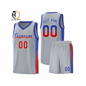 Ropa de baloncesto transpirable 100% poliéster baloncesto Jersey personalizado niños baloncesto uniforme - Product Image 1