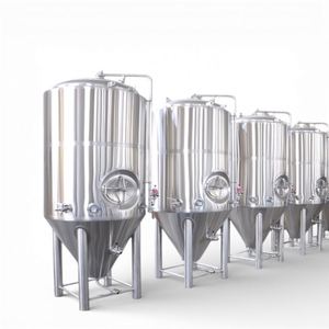 Mejor Precio Fermentador Cónico de Cerveza Artesanal de 500L 800L 1000L 1500L 2000 Litros para Destilería, Whisky, Vodka, Ginebra, Brandy - Product Image 3