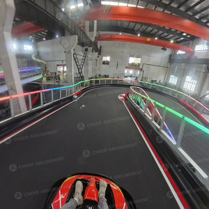 Custom Multi Level Indoor Go Kart Track <strong>Racing</strong> System Indoor Karting Track For Commercial Amusement Parks, FEC - Product Image 3