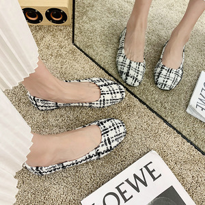 <span class=keywords><strong>Zapatos</strong></span> Planos Retro Elegantes para <span class=keywords><strong>Mujer</strong></span>, <span class=keywords><strong>Zapatos</strong></span> Casuales con Suela Suave, <span class=keywords><strong>Zapatos</strong></span> para <span class=keywords><strong>Mujer</strong></span> para Usar con Falda, <span class=keywords><strong>Zapatos</strong></span> de Dama para Uso Diario, <span class=keywords><strong>Zapatos</strong></span> para Caminar al Aire Libre - Product Image 4