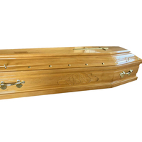 Ataúd Funerario de Estilo Europeo, Certificado por FSC, Tamaño Personalizable, Marca SDD Tmallwood, Directo de Fábrica