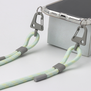Hot-Selling Großhandel Bulk Doppels chnalle <span class=keywords><strong>Cyan</strong></span> Telefon <span class=keywords><strong>Lanyard</strong></span> für Smartphone-Zubehör