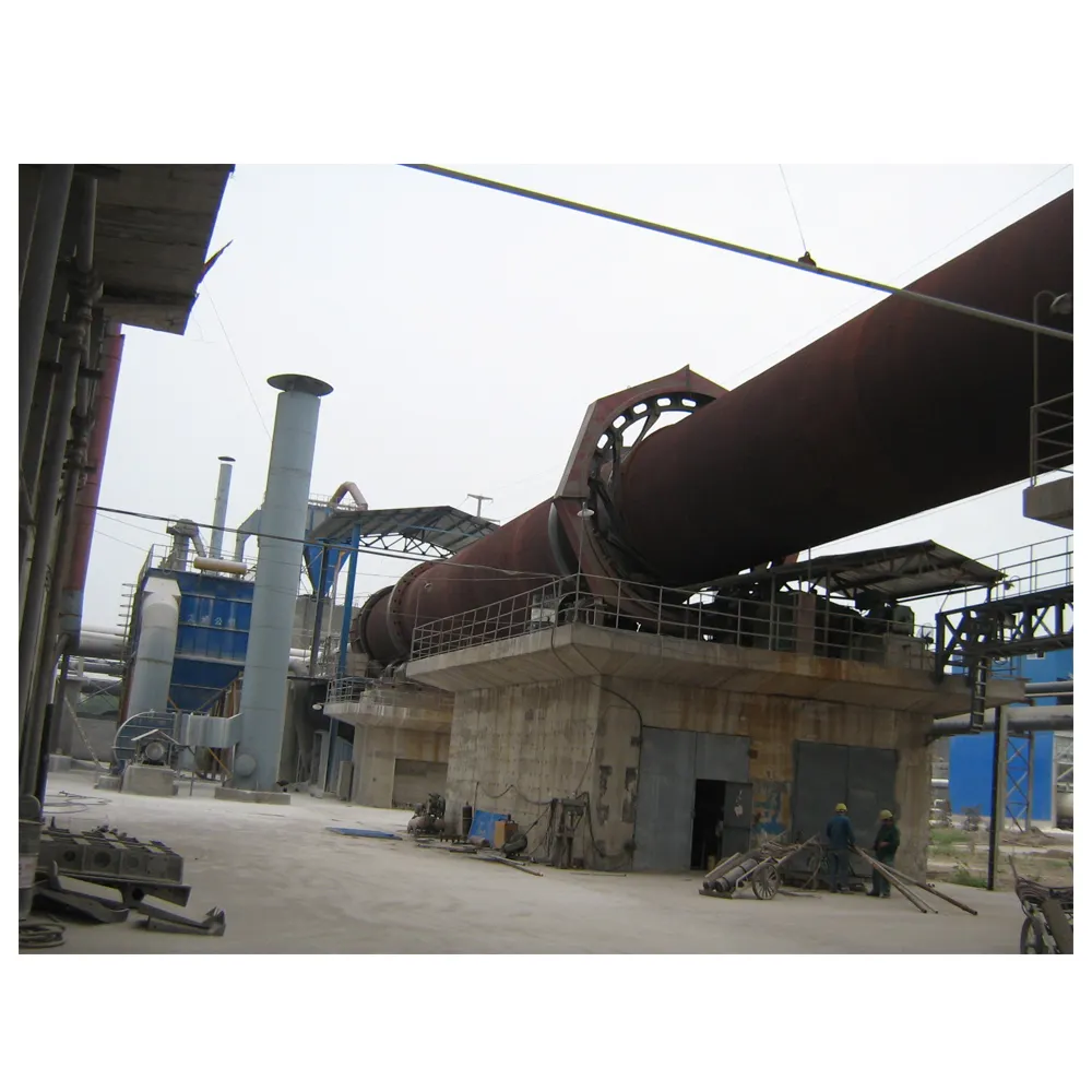Complete Small Scale Active Lime Making Rotary Kiln Plant