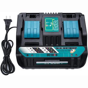 OEM chargeur de batterie multifonction 18V DC18RD à double Ports remplacer le chargeur de batterie DC18RC DC18SF DC18RT - Product Image 1