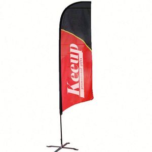 Bandera Publicitaria Exterior Personalizada de Doble Cara con Soporte, Directo de Fábrica - Product Image 1