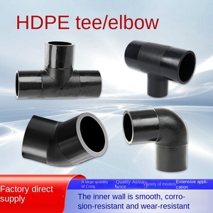 HDPE mông thẳng <span class=keywords><strong>TEE</strong></span> <span class=keywords><strong>90</strong></span> khuỷu tay 45 khuỷu tay giảm <span class=keywords><strong>TEE</strong></span> phụ kiện đường ống hình lục giác đầu - Product Image 5