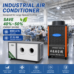 เครื่องปรับอากาศอุตสาหกรรม 27.51 กิโลวัตต์ ใช้สารทำความเย็น R410A คอมเพรสเซอร์แบบโรตารี่ ประหยัดพลังงาน ระบบทำความเย็นส่วนกลาง สำหรับโรงงาน/เวิร์กช็อป แบบติดตั้งโดยตรง - Product Image 5