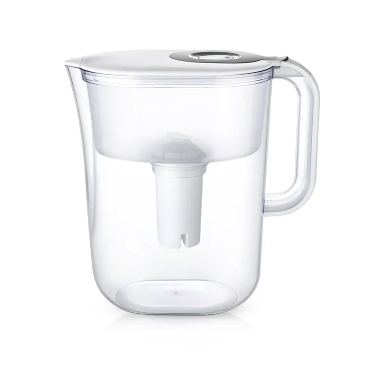 Portable 10 Cup Capacity Alkaline Ionizer Water Pitcher Purifier With Filter Remove Chlorine Heavy Metal Bacteria