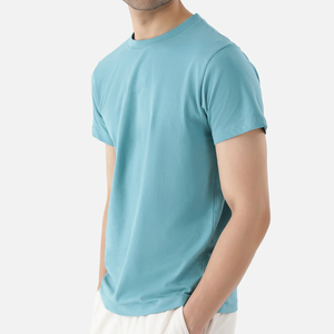 T-shirt homme avec logo personnalisé, best-seller, nouveau style, vêtement d'été, tissu respirant à séchage rapide, t-shirt homme pour tous les jours, en vente - Product Image 3