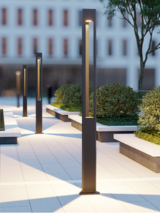 Lámpara LED para Jardín Exterior, Poste de Aluminio, IP66, Blanco Neutro 4100K, Regulable, Sensor de Movimiento, Ángulo de Haz de 144°, Garantía de 10 Años, CA - Product Image 3