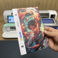 Autocollant en vinyle 3D personnalisé avec image en relief pour machine de découpe, téléphones portables, tablettes, ordinateurs portables – Plusieurs tailles disponibles