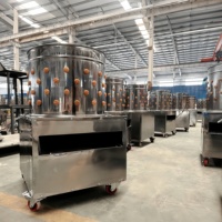 WF Plumeuse Automatique Poulet et Caille Moteur Haute Productivité 110/220V Vente Directe Usine Capacité 3-25 Volatiles