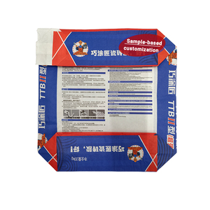 Bolsa de Papel Kraft Vacía de 20kg/50kg, Capacidad Personalizada, para <span class=keywords><strong>Cemento</strong></span>/Adhesivo para Azulejos, con Impresión Offset, para Envasado de Productos Químicos - Product Image 2