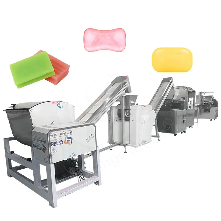 ORME Juego completo automático Barra de belleza Equipo de producción de jabón Máquina para hacer jabón sólido a la venta