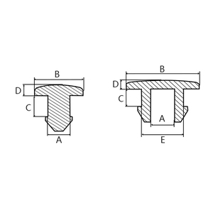 Cao Tem Lỗ Phích Cắm 4.5Mm-60.6Mm Push-Trong Bảng Điều Chỉnh Phích Cắm Niêm Phong Phích Cắm Nắp Phích Cắm Silicone Cao Su Grommet Phích Cắm - Product Image 6